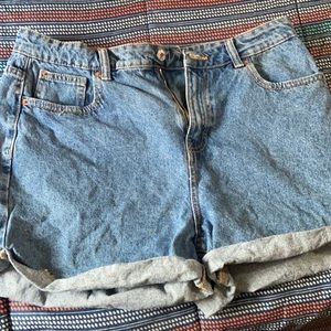 Mom denim shorts